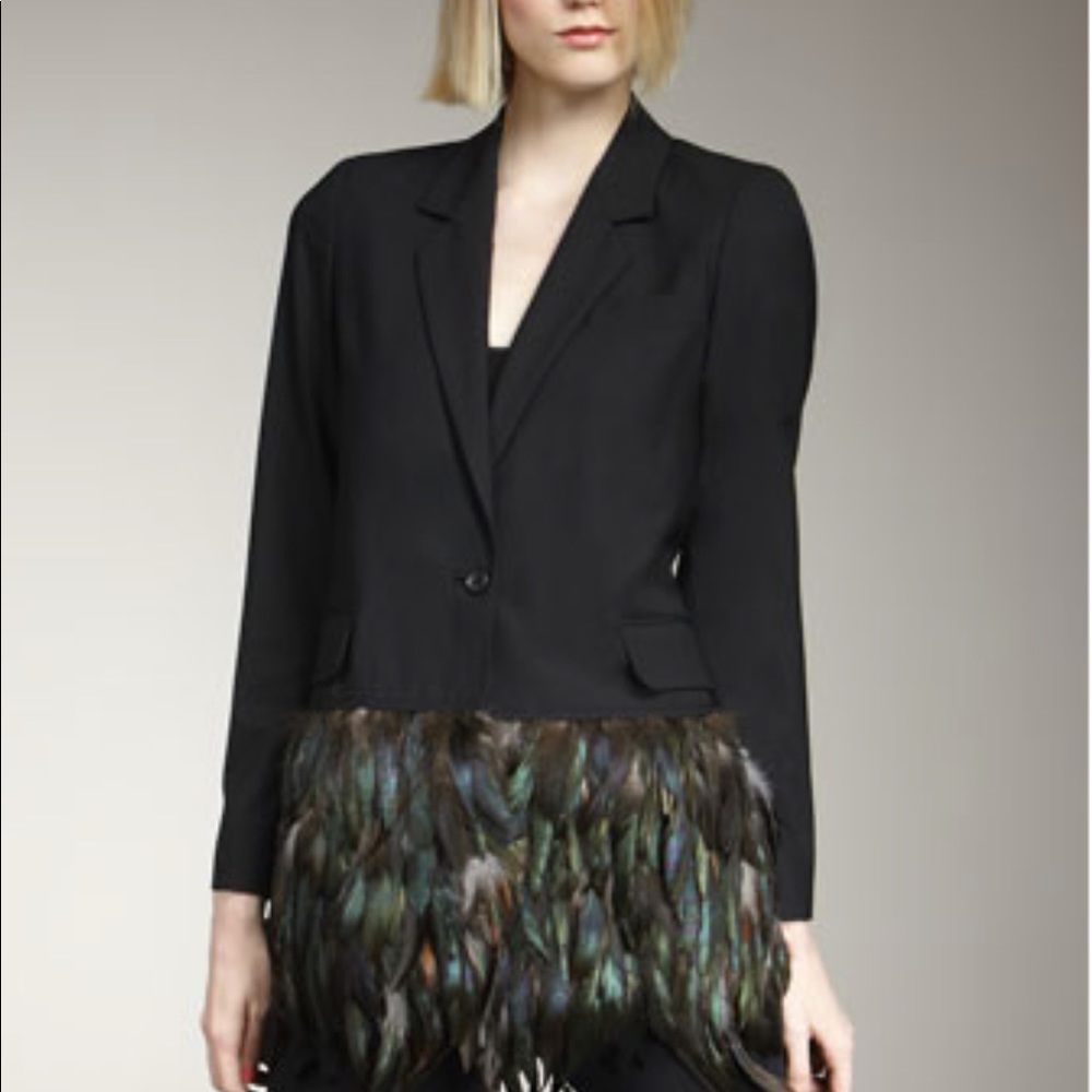 Elizabeth & James Feather Blazer